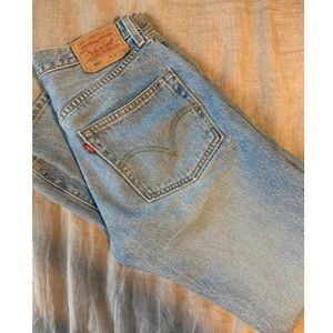 Vintage Levi's 501 straight (sz27)